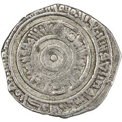FATIMID: al-'Aziz, 975-996, AR 1/2 dirham (1.41g), Atrabulus, AH367. VF