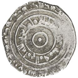 FATIMID: al-'Aziz, 975-996, AR 1/2 dirham (1.42g), al-Mahdiya, AH374. VF