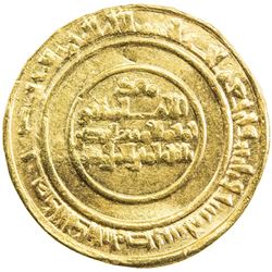 FATIMID: al-Mustansir, 1036-1094, AV dinar (4.22g), Misr, AH436. EF