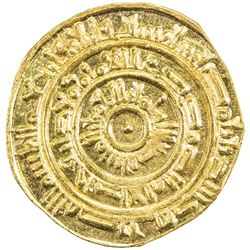 FATIMID: al-Mustansir, 1036-1094, AV dinar (4.03g), Misr, AH446. UNC
