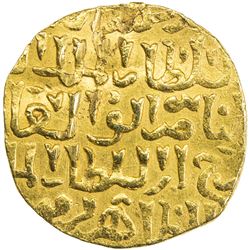 BURJI MAMLUK: Faraj, 1399-1405 & 4016-1412, AV dinar (6.80g), al-Iskandariya, DM