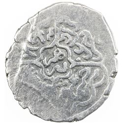 BURJI MAMLUK: Barsbay, 1422-1438, AR dirham (3.00g), al-Qahira, AH825. VF