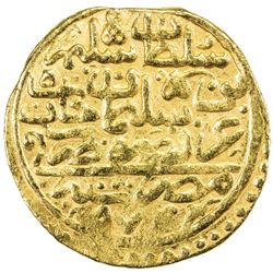 OTTOMAN EMPIRE: Selim II, 1566-1574, AV sultani (3.48g), Misr, AH974. VF-EF