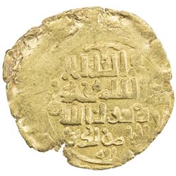 KHWARIZMSHAH: Muhammad, 1200-1220, AV dinar (5.55g), Badakhshan, AH(611). EF