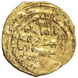ZANGIDS OF AL-MAWSIL: Mahmud, 1219-1233, AV dinar (5.04g), al-Mawsil, AH6xx. VF