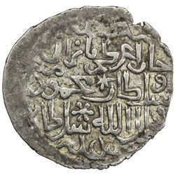 ILKHAN: Ghazan Mahmud, 1295-1304, AR dirham (2.29g), Akshehir (Aqshahr), AH(6)99. VF-EF