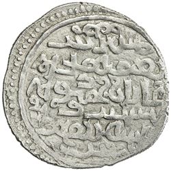 ILKHAN: Ghazan Mahmud, 1295-1304, AR dirham (2.31g), Dalujeh, AH699. VF-EF