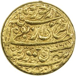 DURRANI: Taimur Shah, 1772-1793, AV mohur (10.87g), Herat, AH1208//1209. EF