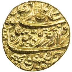 DURRANI: Taimur Shah, 1772-1793, AV mohur (10.89g), Kabul, AH1188 year 3. EF