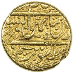 DURRANI: Shah Zaman, 1793-1801, AV mohur (10.86g), Herat, AH1214//1214. EF