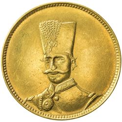 IRAN: Nasir al-Din Shah, 1848-1896, AV 10 toman (28.95g), AH1311. AU