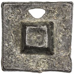 PAHANG: Bendahara Sewa Raja Ahmad, 1863-1884, tin 1/4 tamlung (9.25g), AH129(5). F-VF