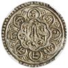 Image 2 : KATHMANDU: Bhupalendra Malla, 1687-1700, AR mohar, NS812. NGC MS62