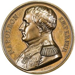 FRANCE: AE medal (33.98g), 1840. UNC