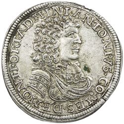 MONTFORT: Anton III, Administrator, 1686-1693, AR 60 kreuzer, Langenargen, 1691. EF