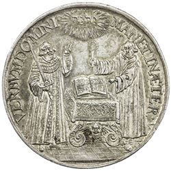 SAXONY: AR medal (23.86g), 1617