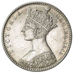 GREAT BRITAIN: Victoria, 1837-1901, AR florin, 1849. UNC