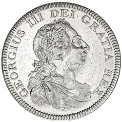 IRELAND: George III, 1760-1820, AR 6 shillings (26.72g), 1804. EF