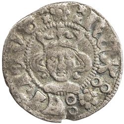SWEDEN: Erik of Pommern, 1396-1439, AR ortug (1.07g), ND. F-VF