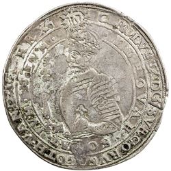 SWEDEN: Karl IX, as king, 1604-1611, AR 4 mark, 1610. F-VF