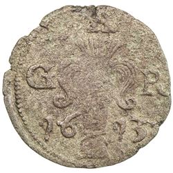 SWEDEN: Gustaf II Adolf, 1611-1632, BI ore (1.33g), 1613. VF