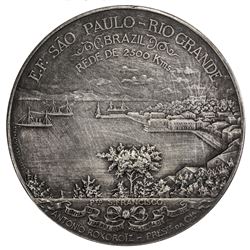BRAZIL: AR medal (56.52g), 1906. EF