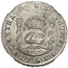 Image 2 : GUATEMALA: Fernando VI, 1746-1759, AR 8 reales, 1760-G. NGC AU