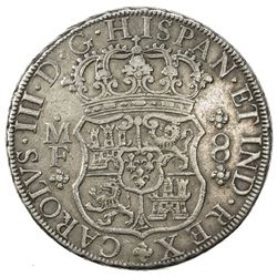 MEXICO: Carlos III, 1759-1788, AR 8 reales (26.85g), 1768-Mo. VF