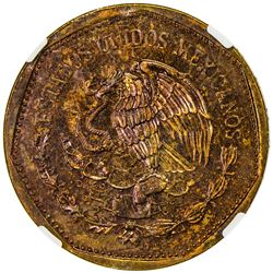 MEXICO: AE 5 pesos, 1983-Mo. NGC PF65