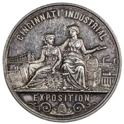 UNITED STATES: AR medal, 1884. AU