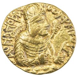 KUSHAN: Huvishka, ca. 155-187, AV dinar (7.96g). VF-EF