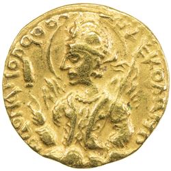 KUSHAN: Huvishka, ca. 155-187, AV dinar (7.46g). VF