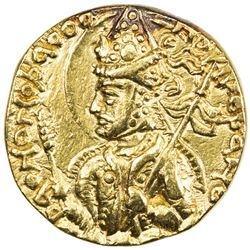 KUSHAN: Huvishka, ca. 155-187, AV dinar (7.79g). EF