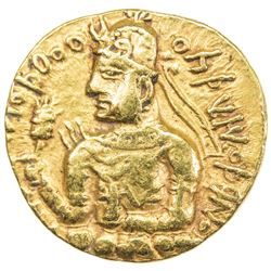 KUSHAN: Huvishka, ca. 155-187, AV dinar (7.99g). VF