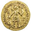Image 1 : KUSHAN: Vasu Deva I, ca. 191-230+, AV dinar (7.98g). VF