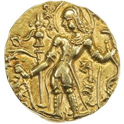 GUPTA: Skandagupta, ca. 449-467, AV dinar (8.51g). EF