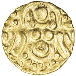 CHANDELLAS OF BUNDELKHAND: Jayavarman, early 12th century, AV 1-1/8 masha (1.01g). VF