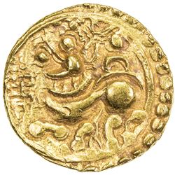 KADAMBAS OF GOA: Sivachitta, fl. 1147-1187, AV pagoda (4.40g). EF