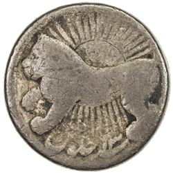 MUGHAL: Jahangir, 1605-1628, AR zodiac rupee (10.56g), Ahmadabad, AH1027 year 13. G