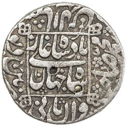 MUGHAL: Shah Jahan I, 1628-1658, AR rupee (11.41g), Pattan Deo, AH1047 year 10. VF