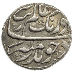 MUGHAL: Aurangzeb, 1658-1707, AR 1/2 rupee (5.75g), Patna, year 16. VF-EF