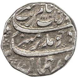 MUGHAL: Aurangzeb, 1658-1707, AR rupee (11.41g), Nusratgarh, AH1110 year 43. F-VF