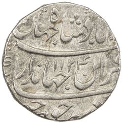 MUGHAL: Jahandar, 1712-1713, AR rupee (11.40g), Bareli, AH1124 year one (ahad). VF-EF