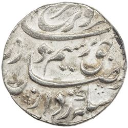 MUGHAL: Farrukhsiyar, 1713-1719, AR rupee (11.56g), Ujjain, year 5. EF