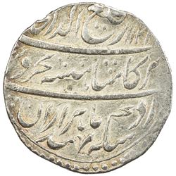 MUGHAL: Rafi-ud-Darjat, 1719, AR rupee (11.31g), Gwalior, AH1131 year one (ahad). VF