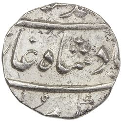 MUGHAL: Muhammad Shah, 1719-1748, AR 1/2 rupee (5.75g), Surat, year one (ahad). EF
