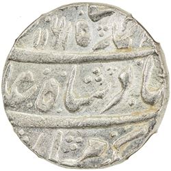 MUGHAL: Ahmad Shah Bahadur, 1748-1754, AR rupee, Muhammadabad Benares, AH1161 year 1. NGC MS64