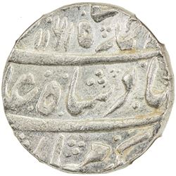 MUGHAL: Ahmad Shah Bahadur, 1748-1754, AR rupee, Muhammadabad Benares, AH1161 year 1. NGC MS64