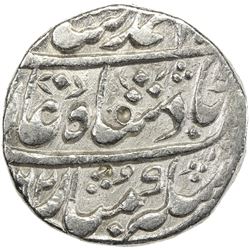MUGHAL: Ahmad Shah Bahadur, 1748-1754, AR rupee (11.43g), Bhakhar, AH1162 year one (ahad). VF