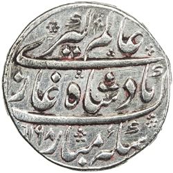 MUGHAL: Alamgir II, 1754-1759, AR rupee (10.98g), Kashmir, AH1168 year one. EF